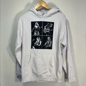 Taylor Swift White Graphic Sweatshirt The Eras Tour 2023